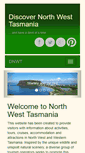 Mobile Screenshot of discovernorthwesttasmania.com.au